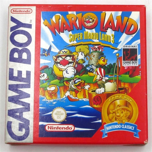 Wario Land - Super Mario Land 3 - Nintendo Classics - Gameboy Original (EUR) (B Grade) (Used)